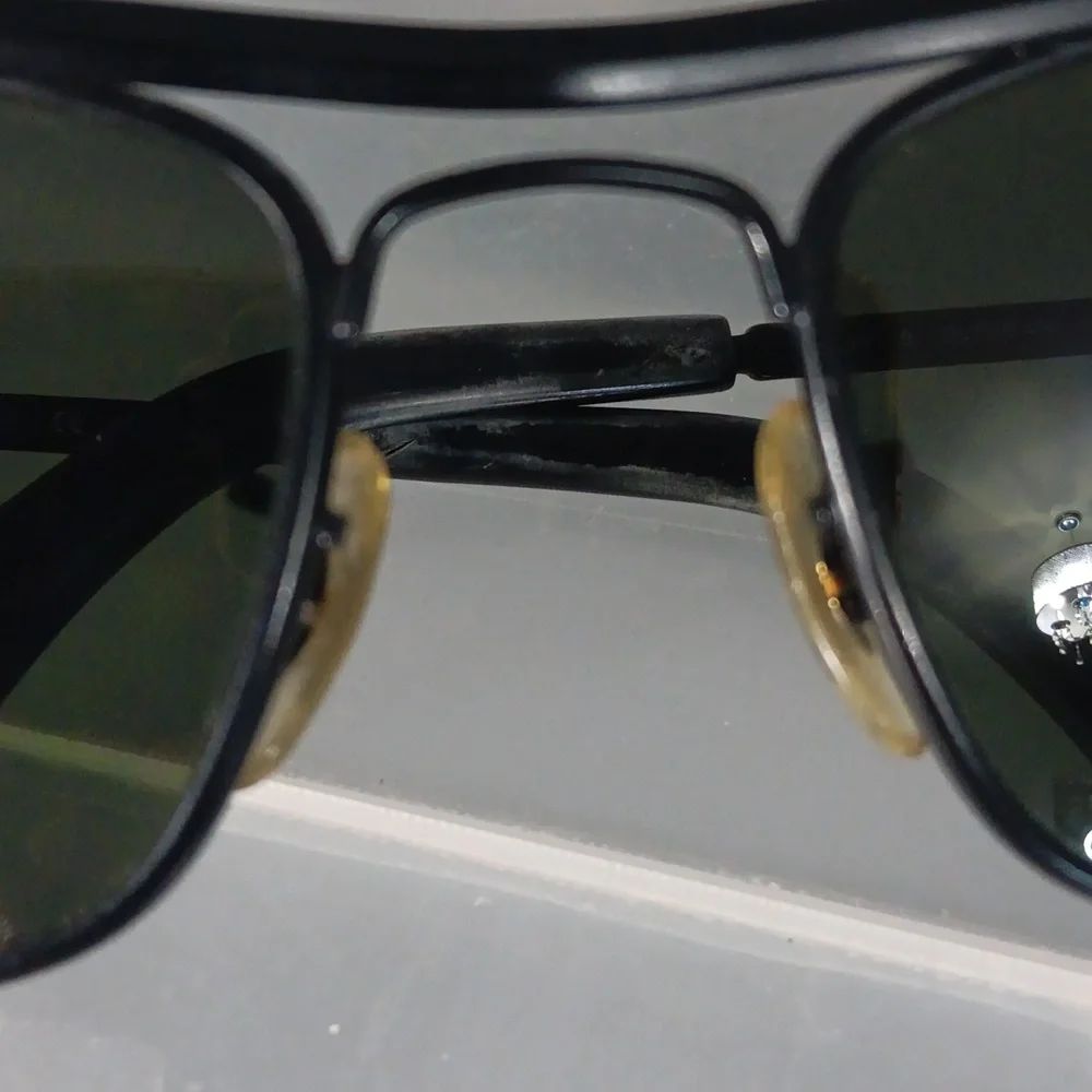 Ray-Ban Black Olympian Sunglasses Polarized, flex - Picture 6 of 9